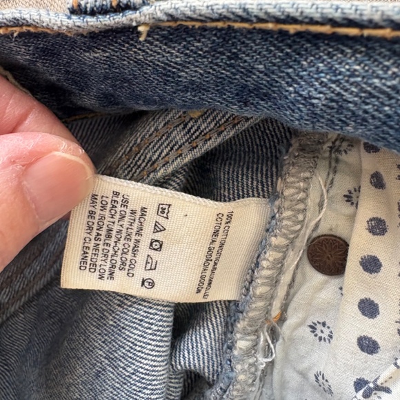 Free People Jean Shorts - Picture 5 of 12